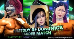 Iyo vs Asuka por la custodia de Kairi Iyo vs Asuka por la custodia de Kairi