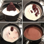 Gorila de chocolate derritiéndose Meme Generator