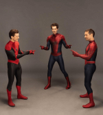 Los 3 Spider-Man de las películas señalando Meme Generator