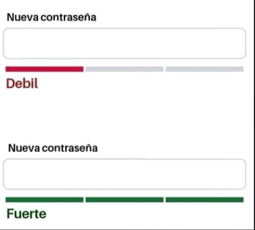 Contraseña débil, Contraseña fuerte