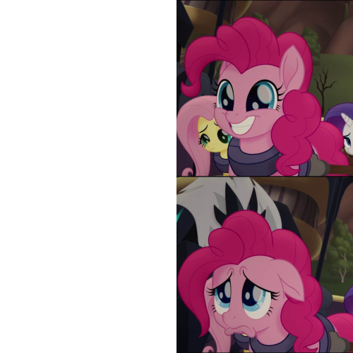 Pinkie Pie Triste, Pinkie Pie Feliz