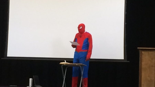 Presentación de Spider-Man